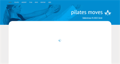 Desktop Screenshot of pilatesmoves.ch